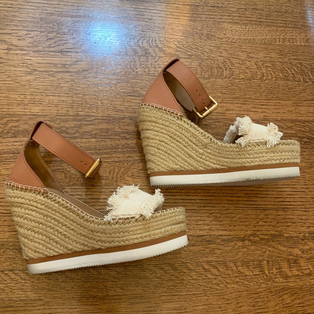 See by Chloe flirty wedges